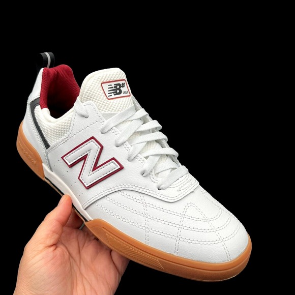 New Balance Numeric 288 Mens Classic Skateboarding Leather Sneakers Size 8 White - Picture 2 of 15